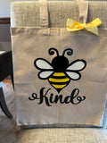 Bee kind tote