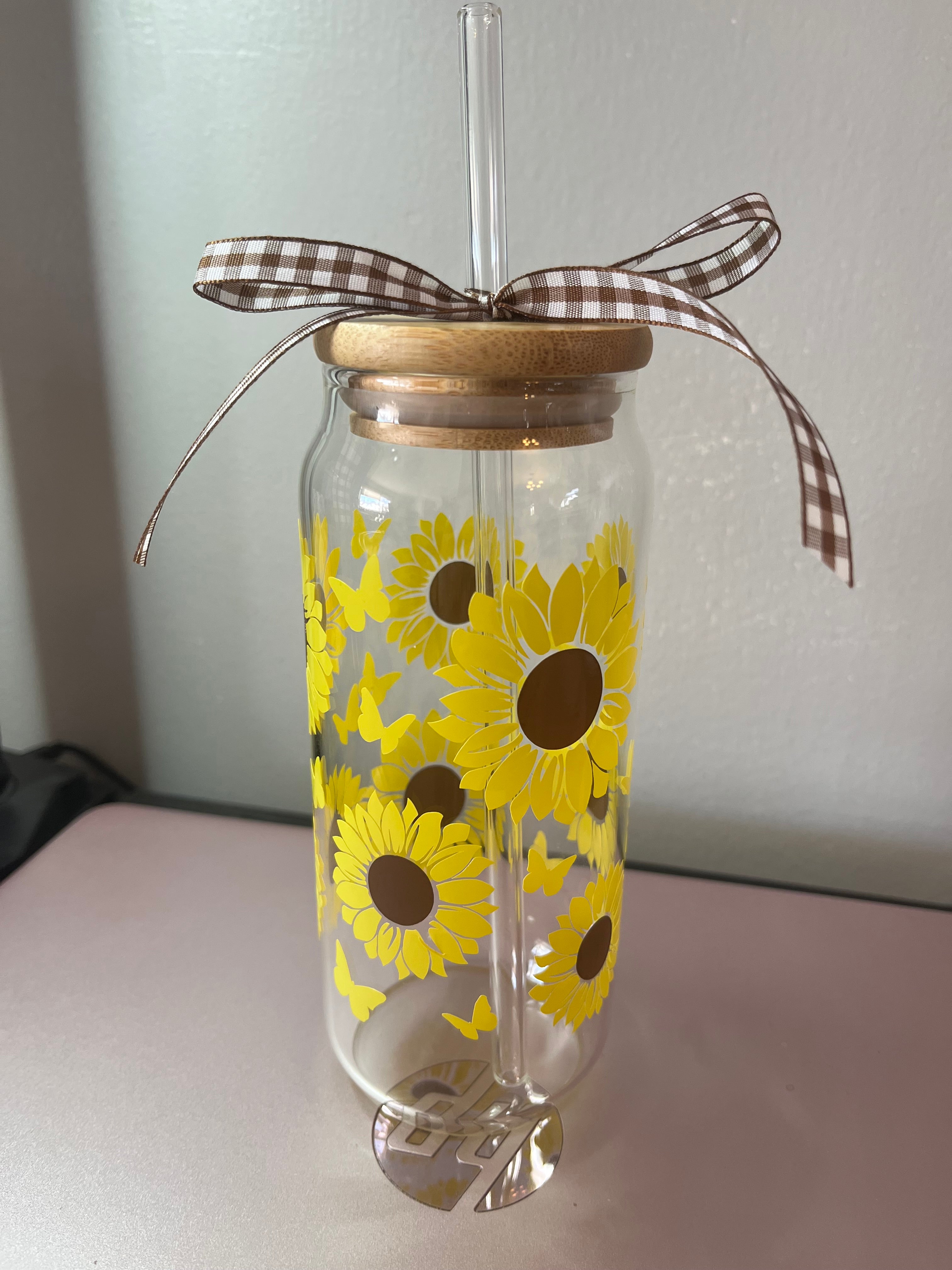 Sunflower glass