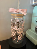 Cherry blossom glass
